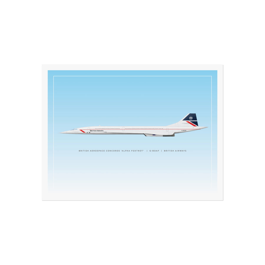 Concorde -  Fine Art Poster