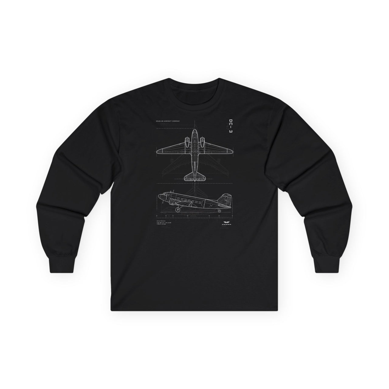DC-3 - Long-sleeve T-shirt