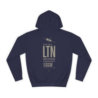 Thumbnail for Luton Airport -  Hoodie printed on back