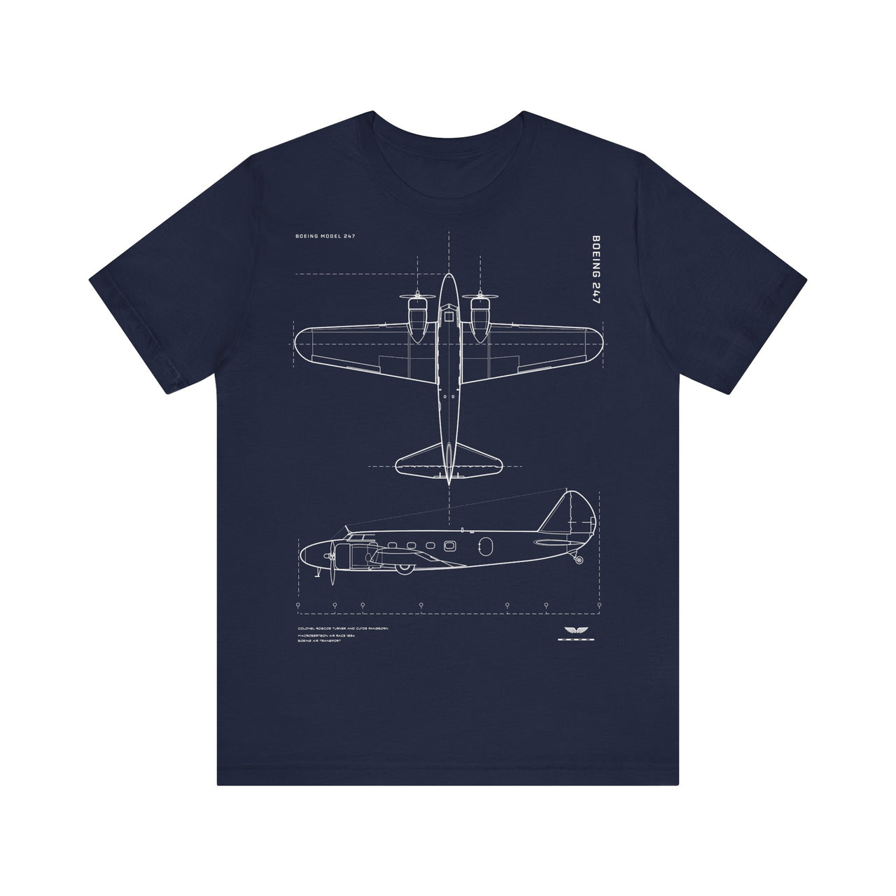 Boeing 247 - T-shirt