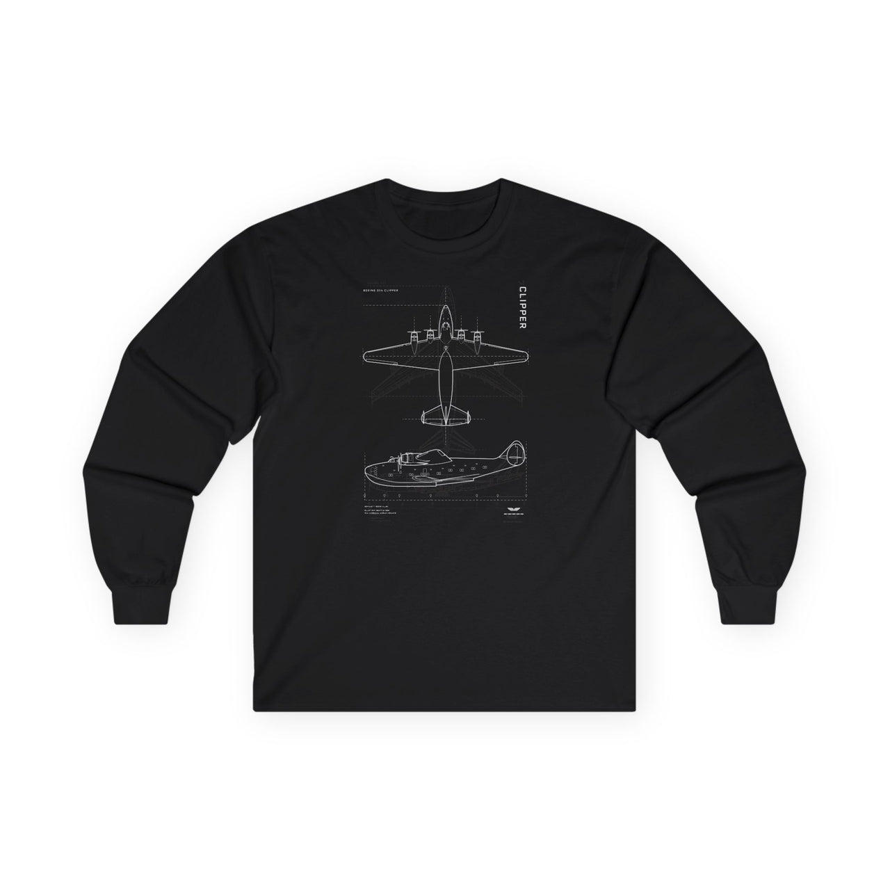 Boeing 314 Clipper - Long-sleeve T-shirt