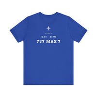 Thumbnail for Boeing 737 Max 7 Designator - T-shirt