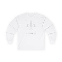 Thumbnail for Airbus A380 - Long-sleeve T-shirt