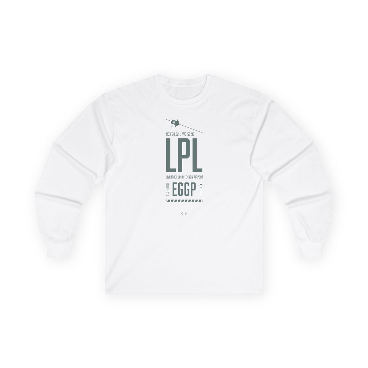 Liverpool John Lennon Airport - Long Sleeve Tee