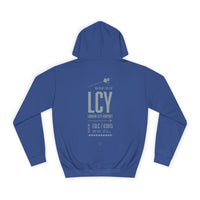 Thumbnail for London City Airport -  Hoodie printed on back