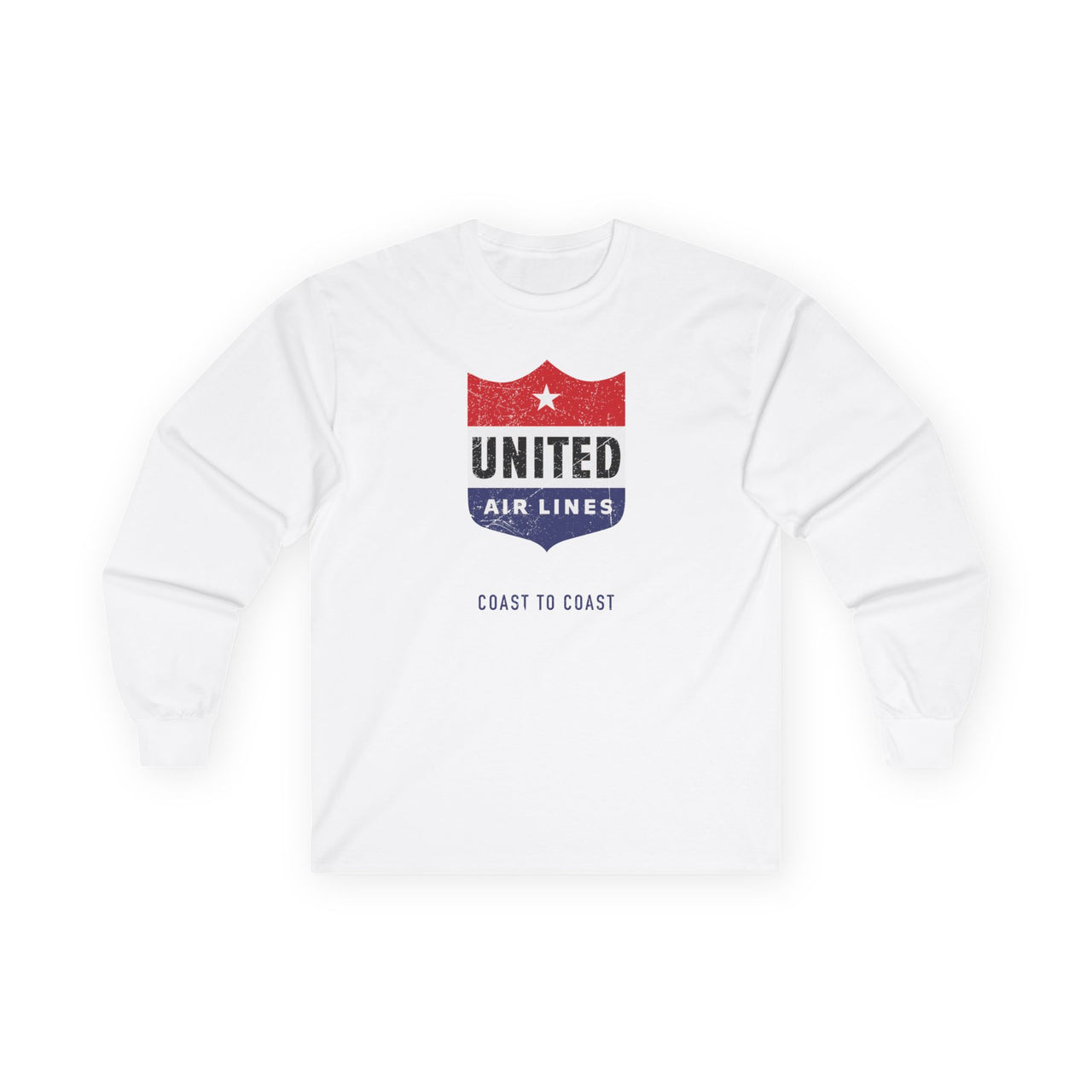United Airlines Vintage - Long-sleeve T-shirt