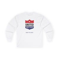 Thumbnail for United Airlines Vintage - Long-sleeve T-shirt