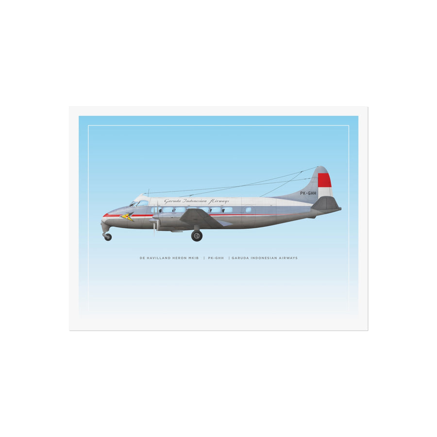 de Havilland Heron -  Fine Art Poster