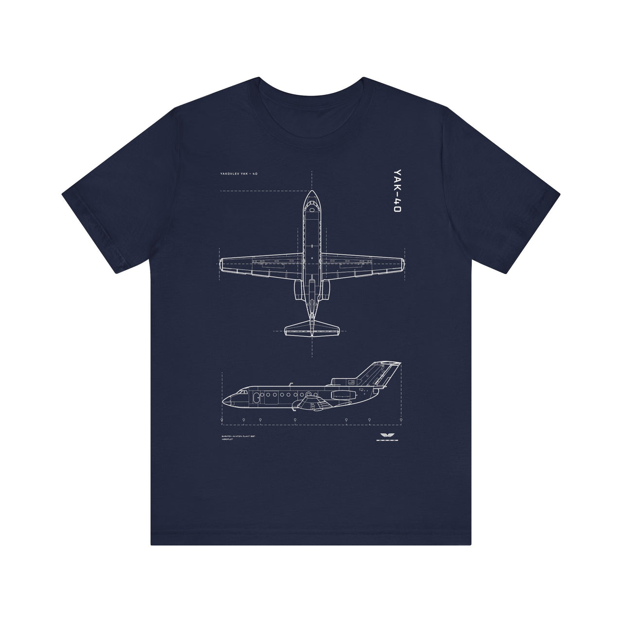 Yakovlev Yak-40 - T-shirt