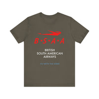 Thumbnail for British South American Airways Vintage - T-shirt