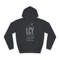 Thumbnail for London City Airport -  Hoodie printed on back