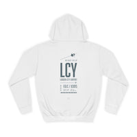 Thumbnail for London City Airport -  Hoodie printed on back
