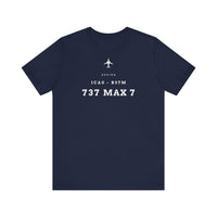 Thumbnail for Boeing 737 Max 7 Designator - T-shirt