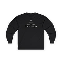 Thumbnail for Boeing 747-400 Designator  - Long-sleeve T-shirt