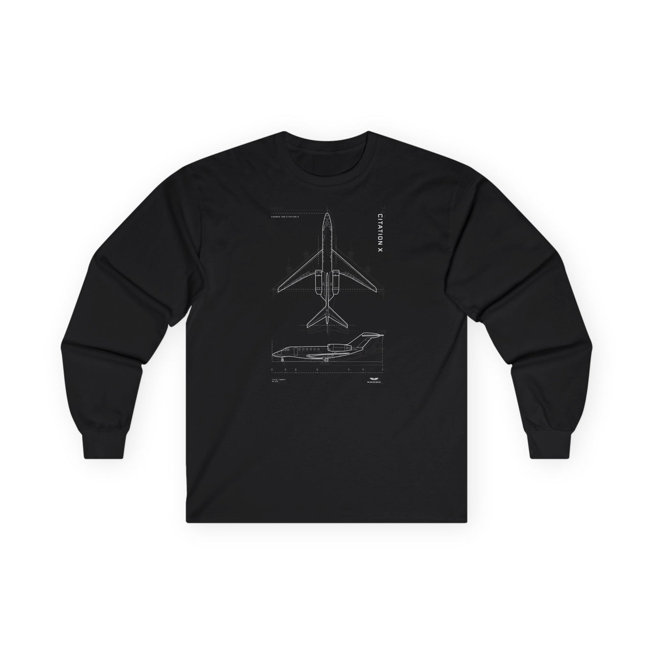 Cessna Citation X - Long-sleeve T-shirt