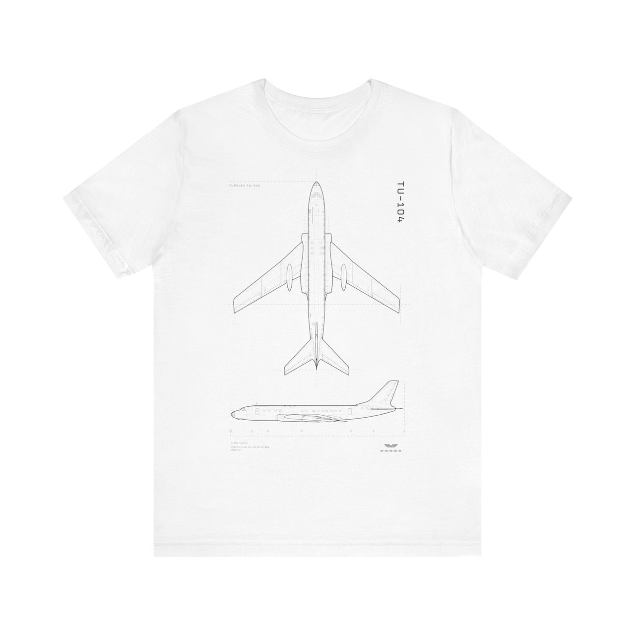 Tupolev Tu-104 - T-shirt