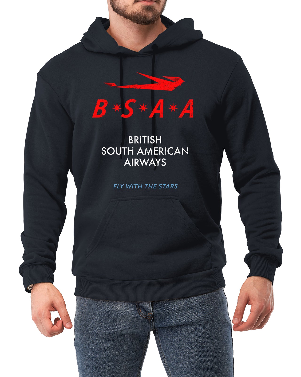 British South American Airways Vintage - Hoodie