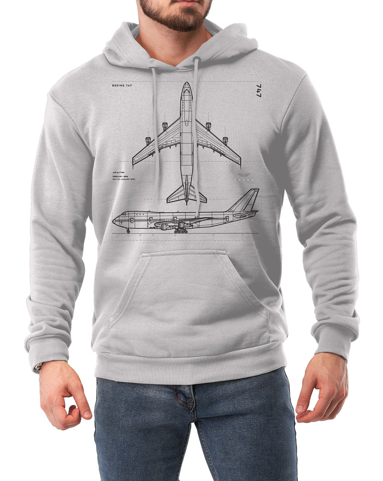 Boeing 747 - Hoodie