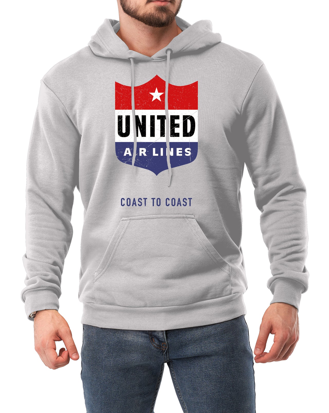 United Airlines Vintage - Hoodie