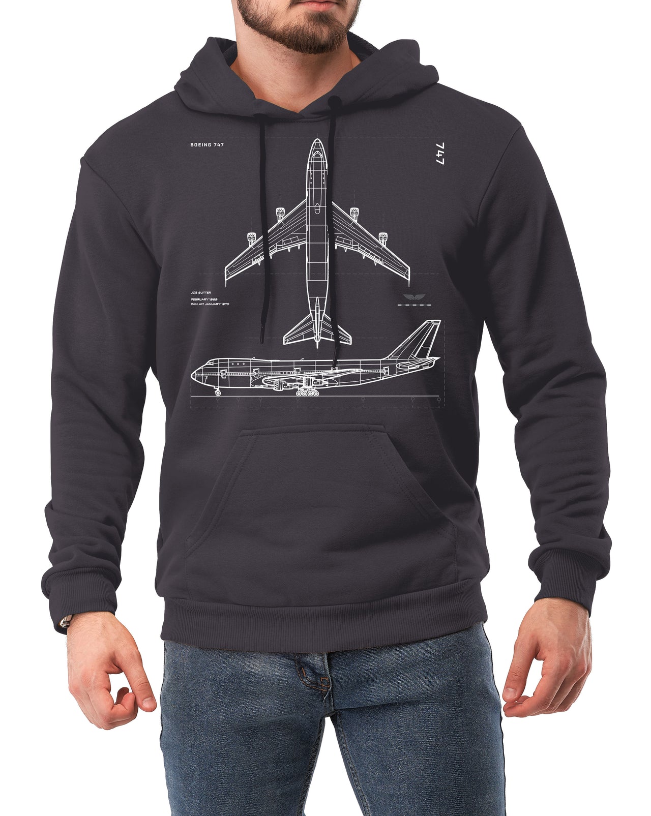 Boeing 747 - Hoodie