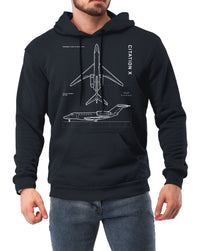 Thumbnail for Cessna Citation X - Hoodie