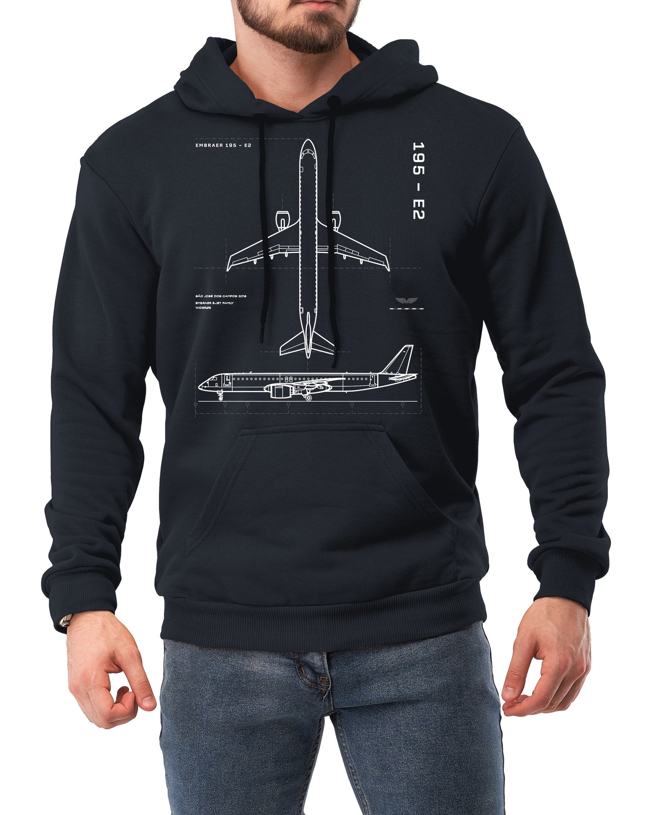 Embraer E195 - Hoodie