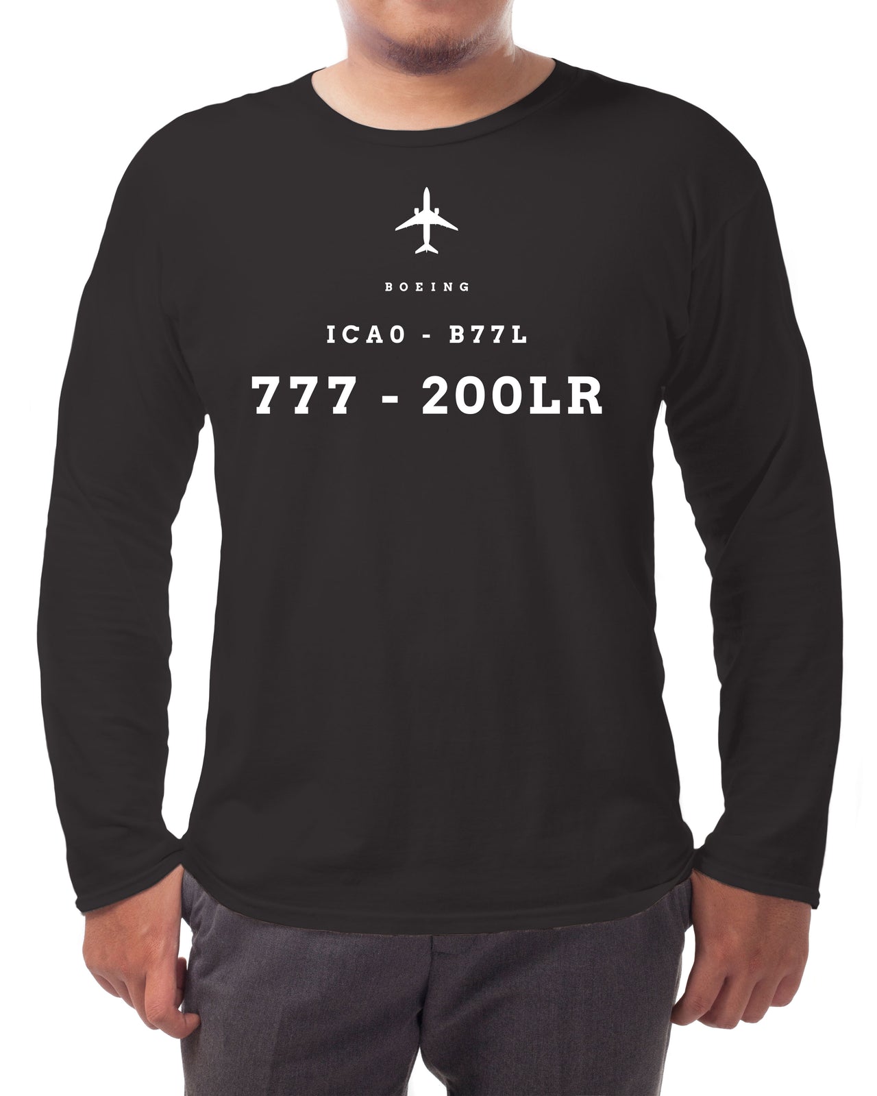 777 Designator - Long-sleeve T-shirt