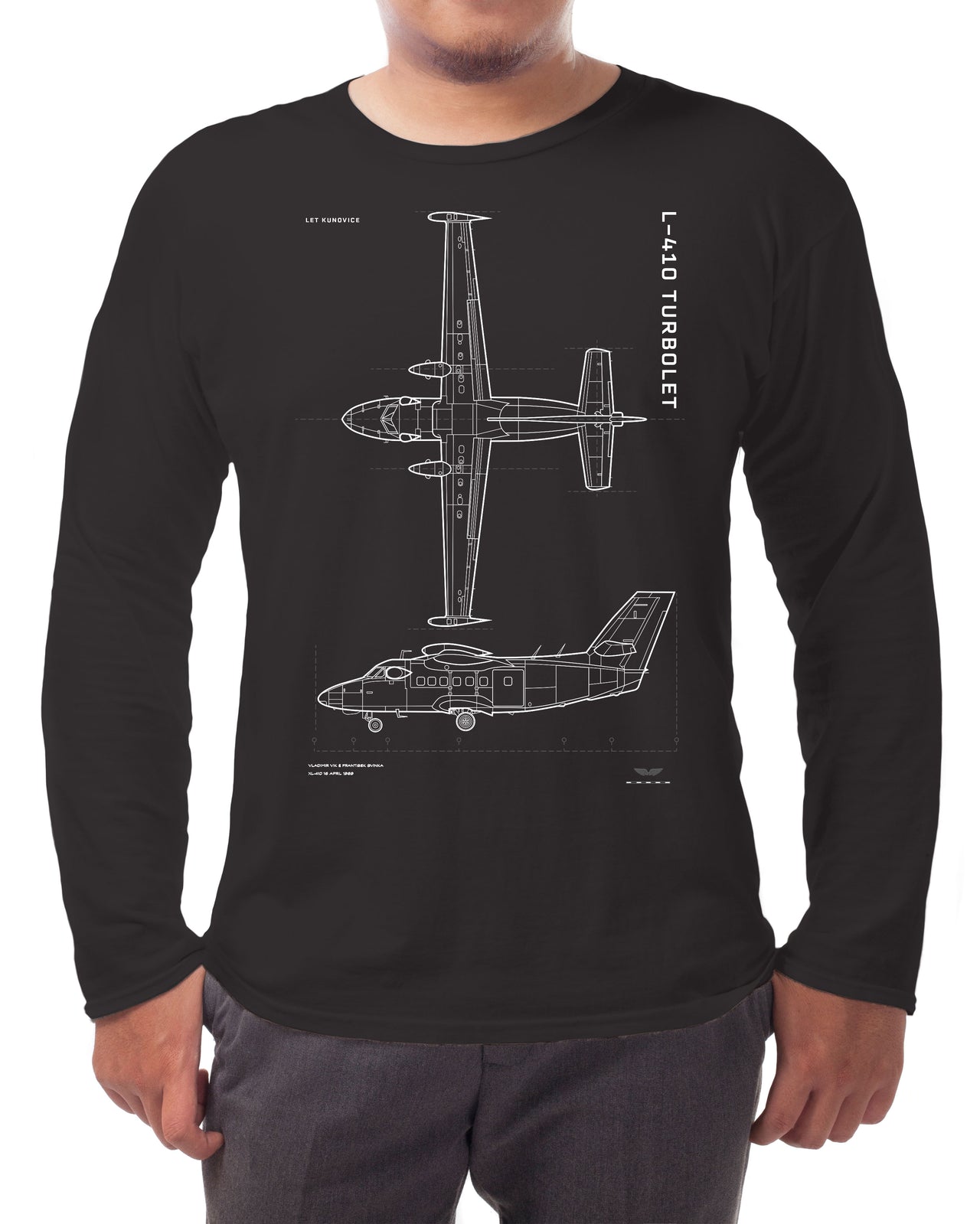 L-410 Turbolet - Long-sleeve T-shirt