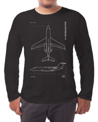 Thumbnail for Gulfstream III - Long-sleeve T-shirt