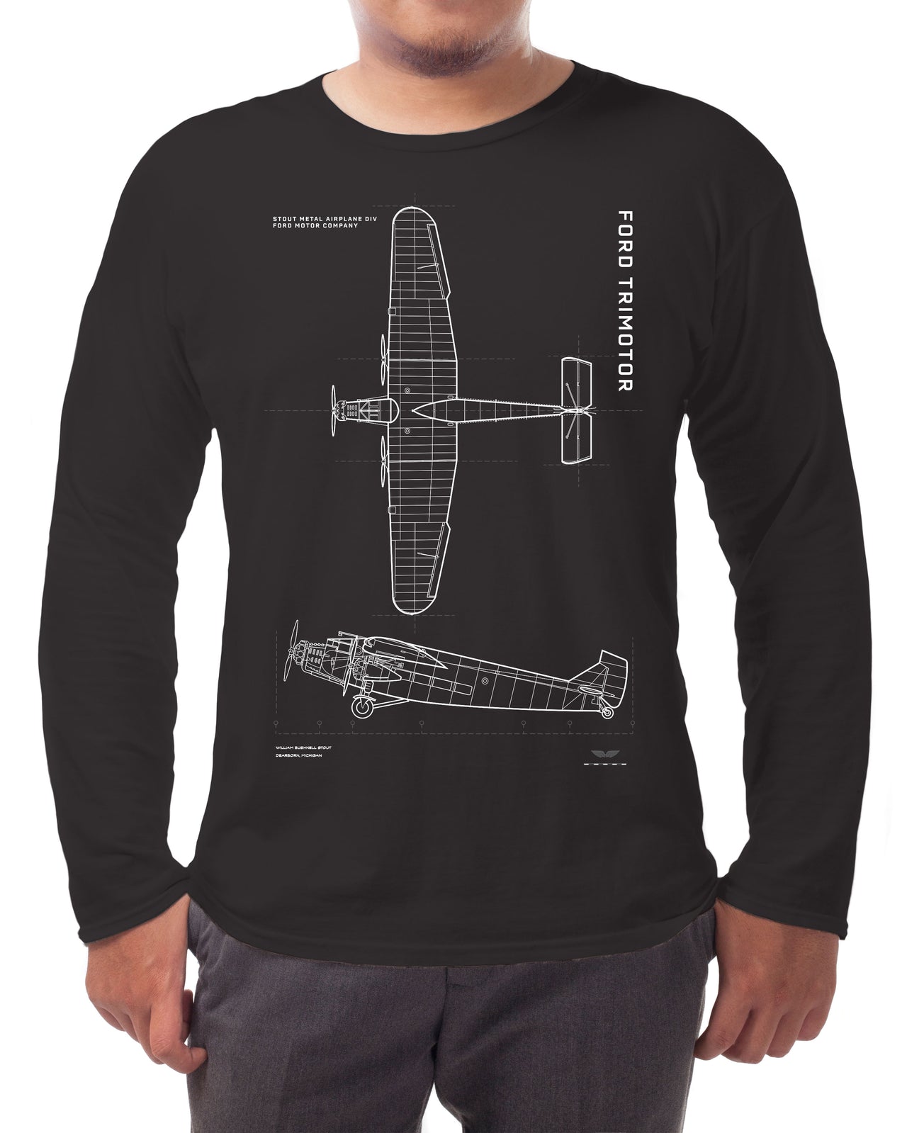 Ford Trimotor - Long-sleeve T-shirt