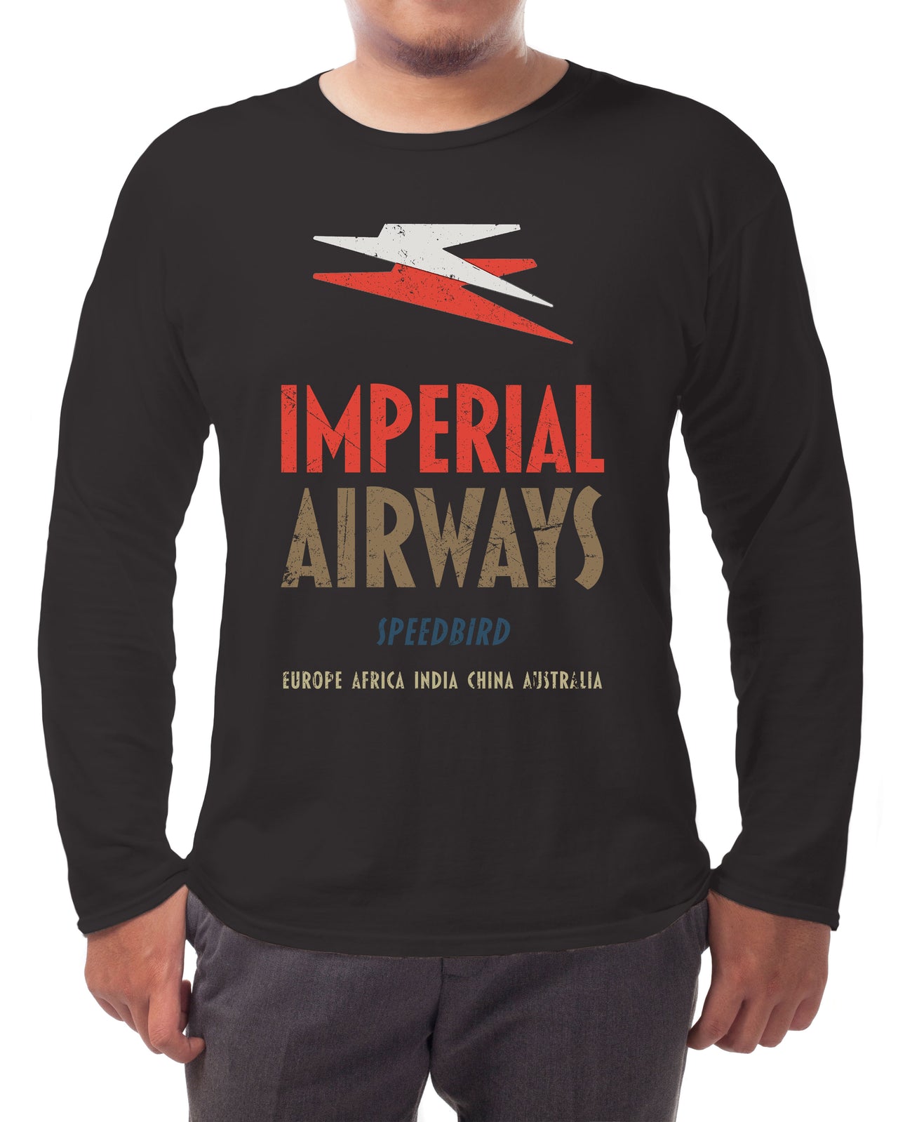 Imperial Airways Vintage - Long-sleeve T-shirt