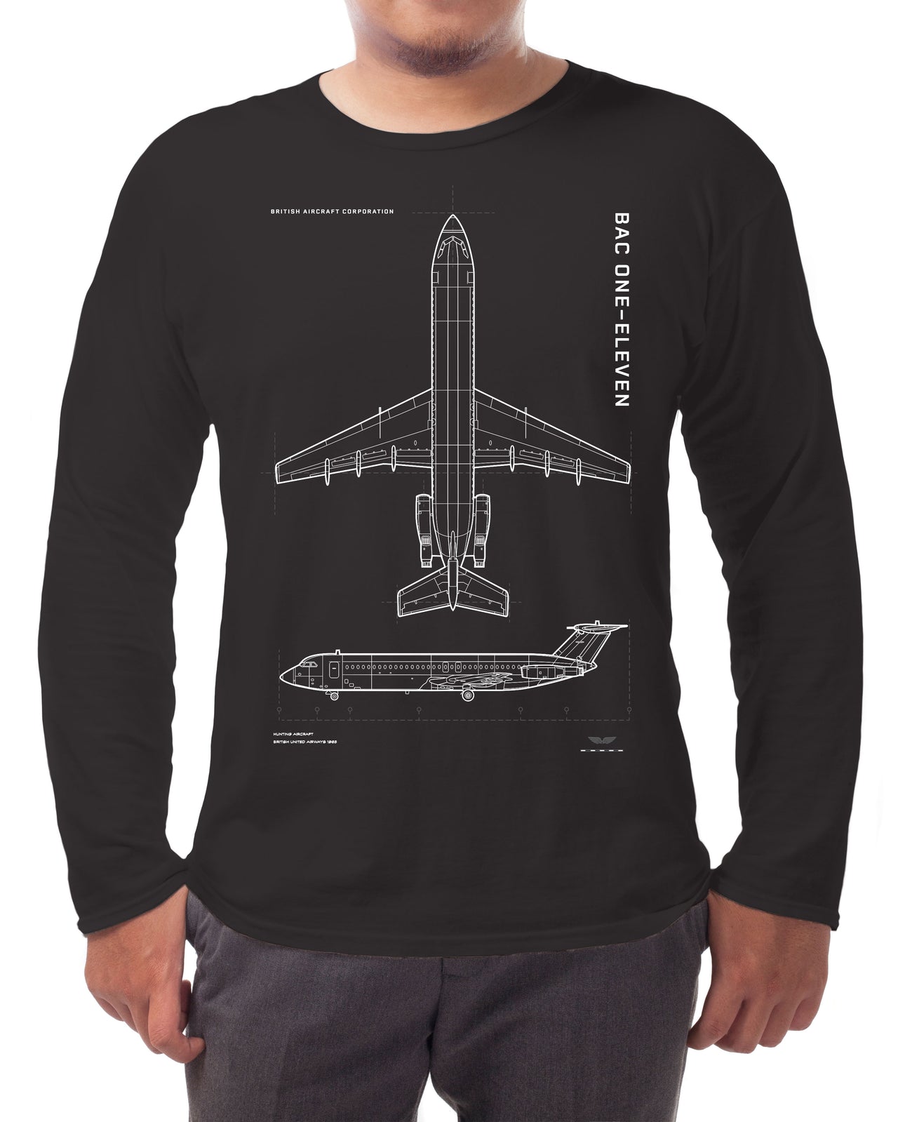 BAC One-Eleven - Long-sleeve T-shirt