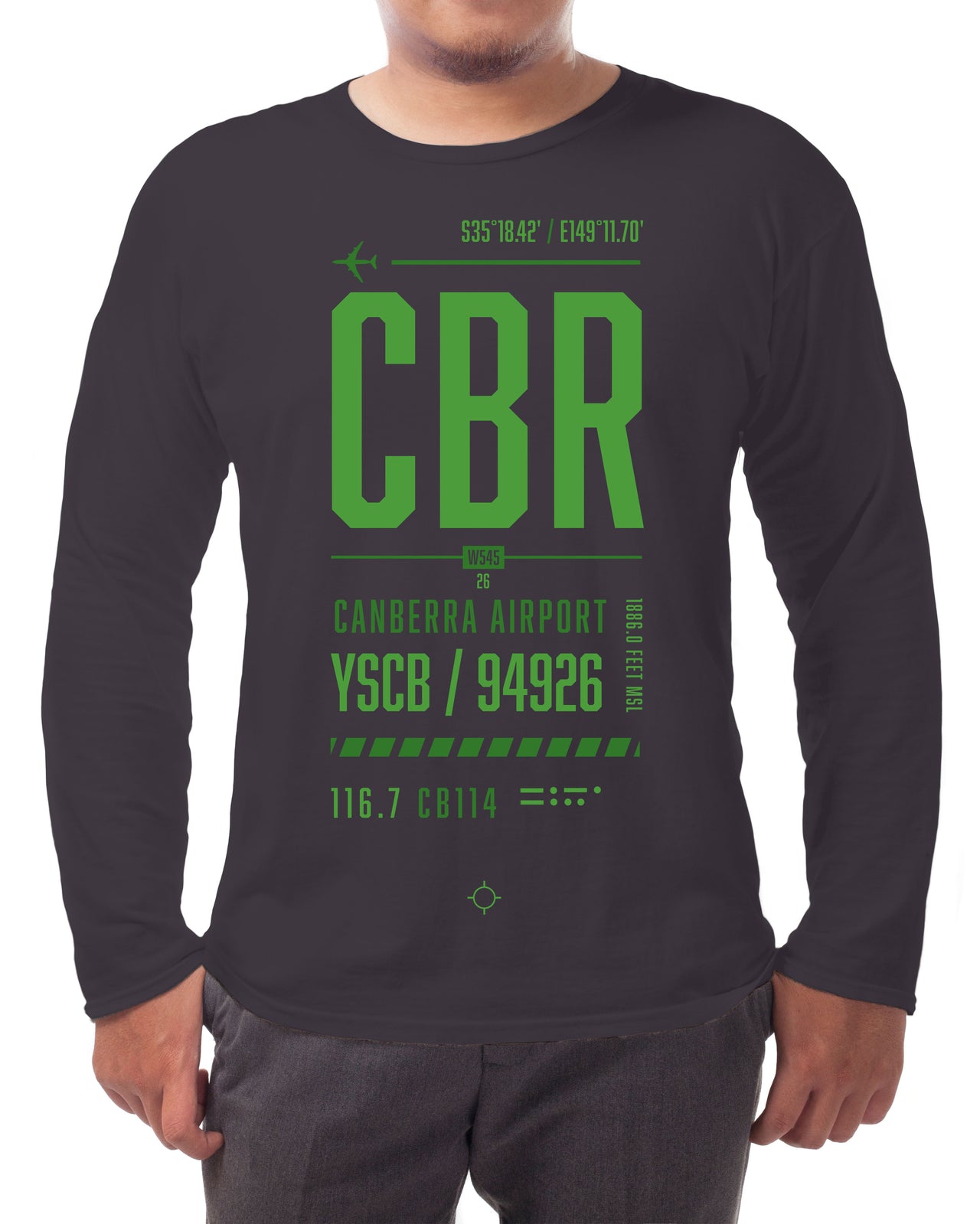 Canberra Airport - Long-sleeve T-shirt