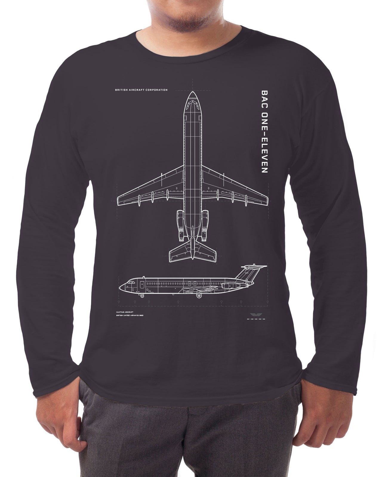 BAC One-Eleven - Long-sleeve T-shirt