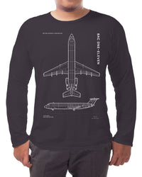 Thumbnail for BAC One-Eleven - Long-sleeve T-shirt