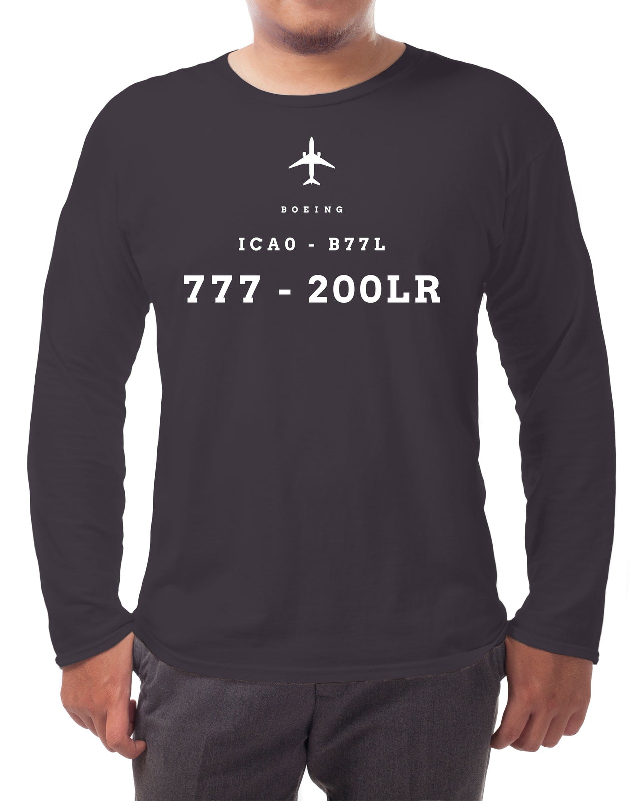 777 Designator - Long-sleeve T-shirt