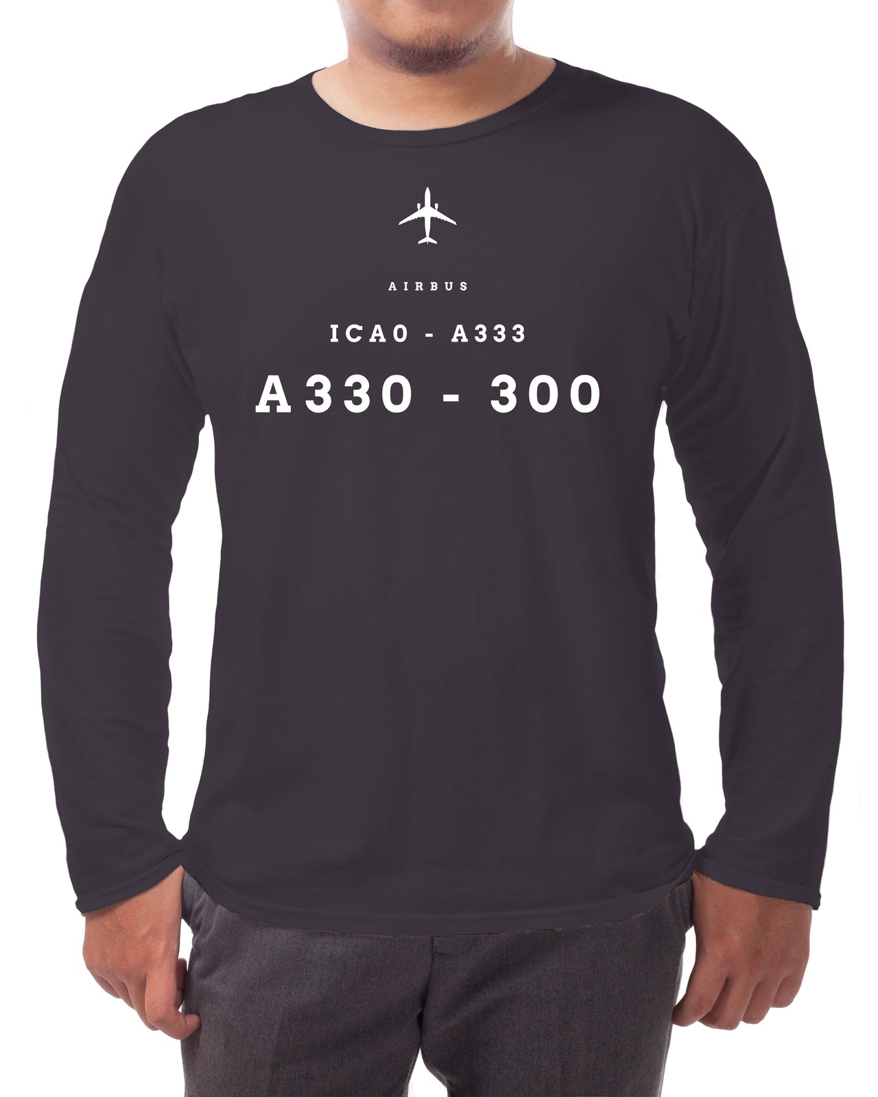 A330 Designator - Long-sleeve T-shirt