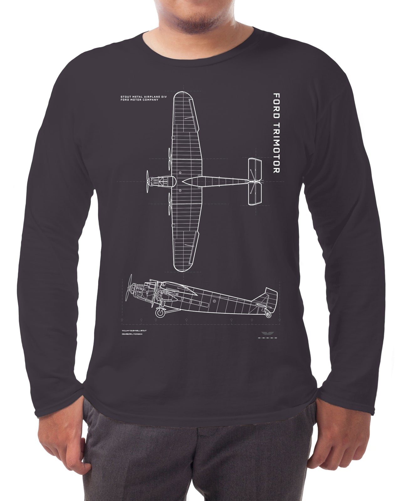Ford Trimotor - Long-sleeve T-shirt