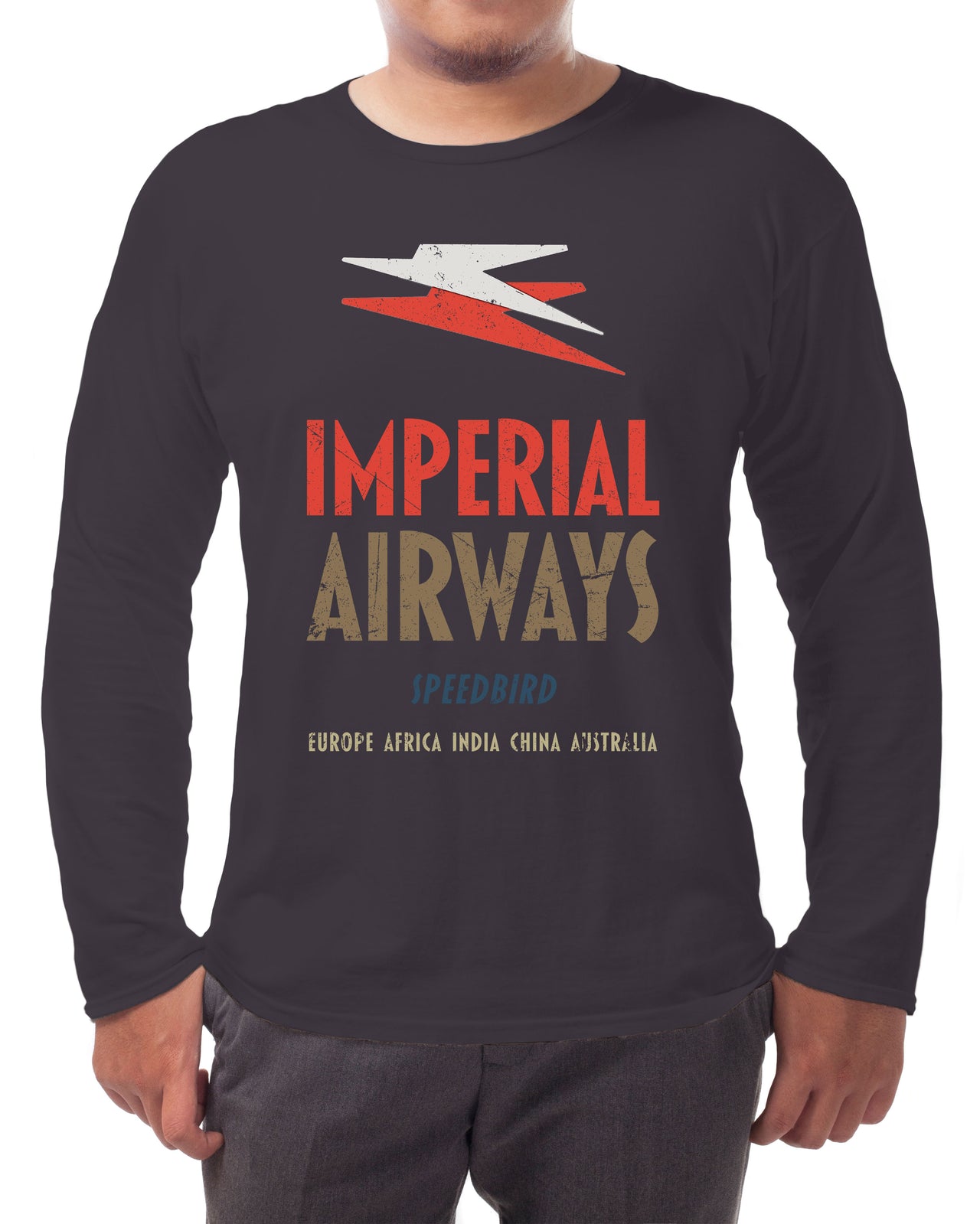 Imperial Airways Vintage - Long-sleeve T-shirt