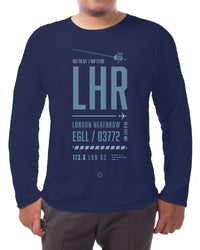 Thumbnail for Heathrow Airport - Long-sleeve T-shirt