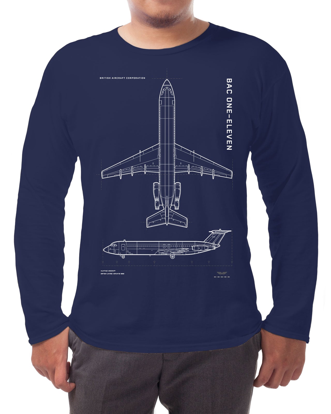 BAC One-Eleven - Long-sleeve T-shirt