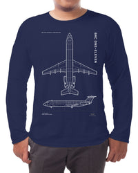 Thumbnail for BAC One-Eleven - Long-sleeve T-shirt