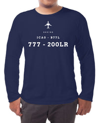 Thumbnail for 777 Designator - Long-sleeve T-shirt