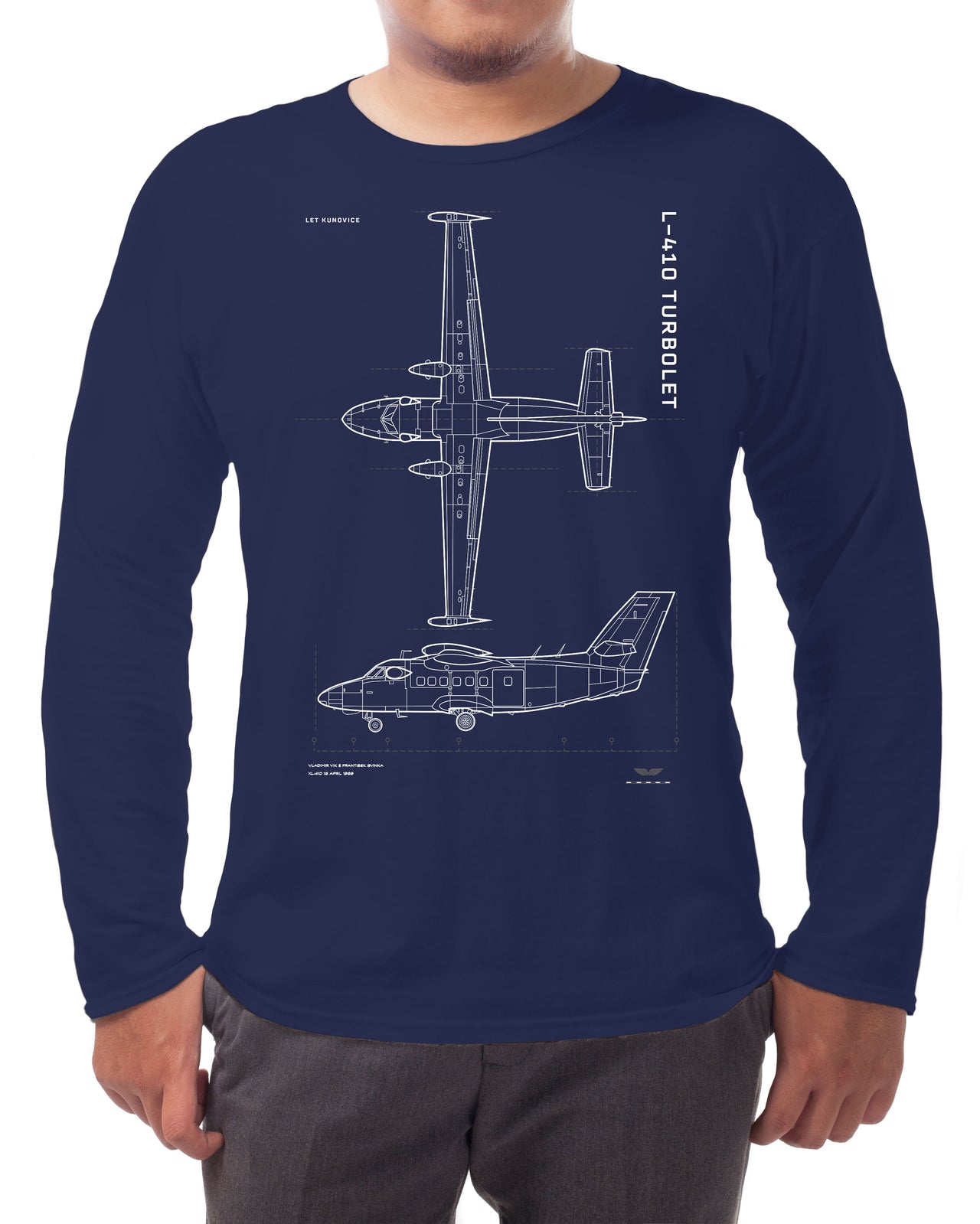 L-410 Turbolet - Long-sleeve T-shirt