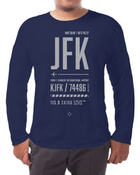 Thumbnail for JFK International - Long-sleeve T-shirt