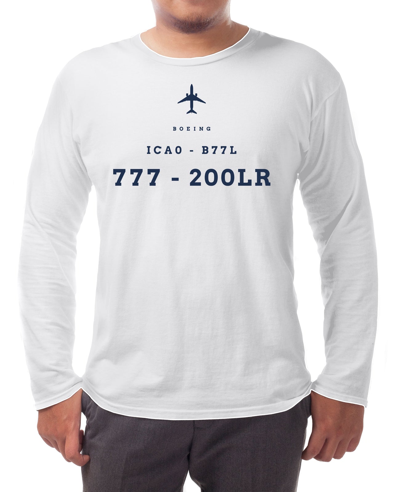 777 Designator - Long-sleeve T-shirt