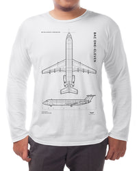 Thumbnail for BAC One-Eleven - Long-sleeve T-shirt