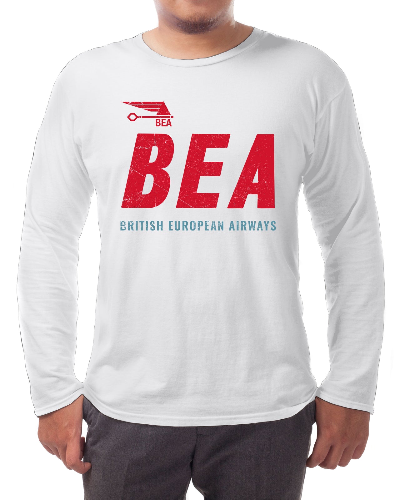 British European Airways Vintage - Long-sleeve T-shirt