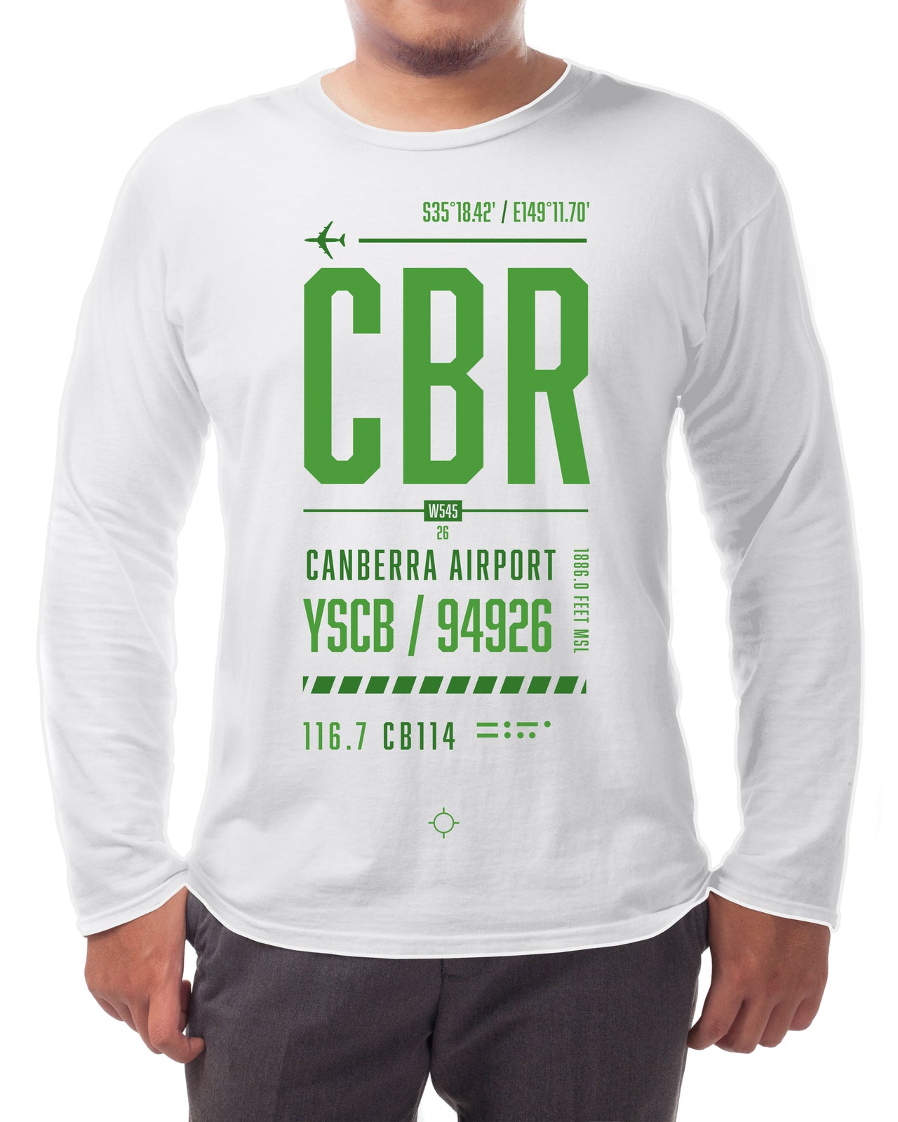 Canberra Airport - Long-sleeve T-shirt