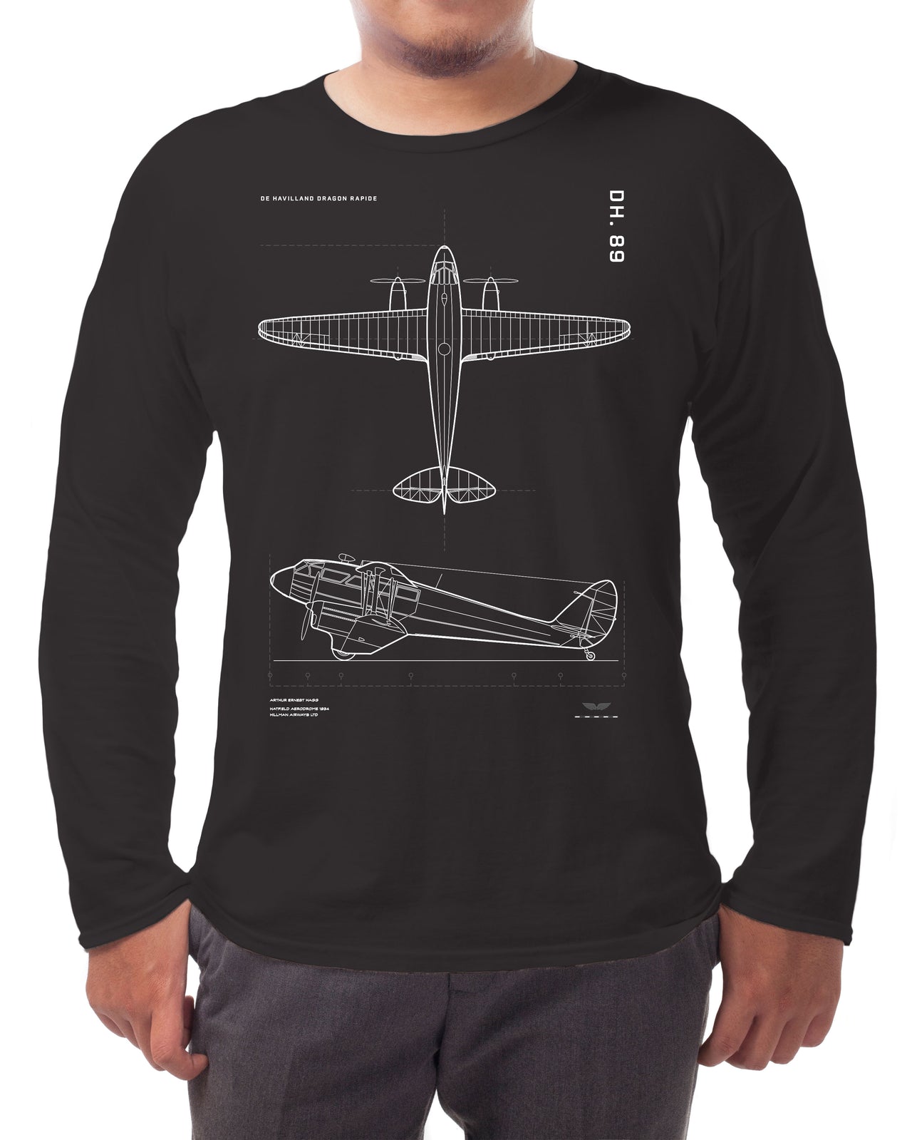 Dragon Rapide - Long-sleeve T-shirt